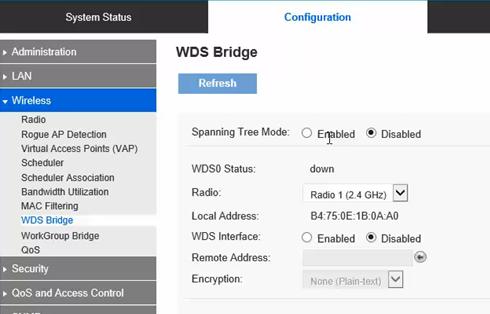 Interface enabled. WDS Bridge. WDS bridging. Enable WDS bridging.. Как включить функцию WDS на роутере Linksys.
